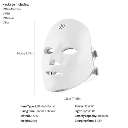 Beauty Led Light Face Mask