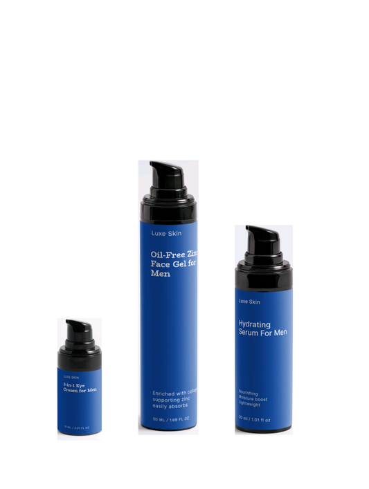 Luxe Skin Age Defying Men Trio Bundle Collection